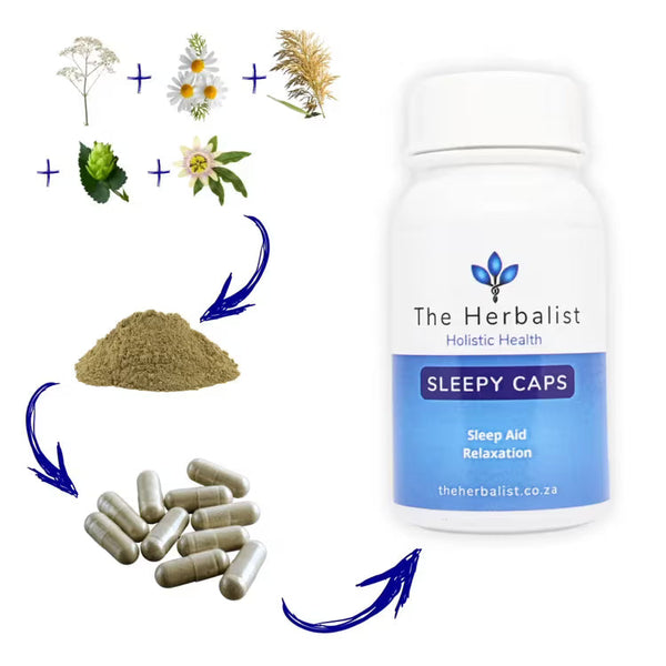 Sleepy Caps - The Herbalist - Naturally Better Sleep - 60 Caps